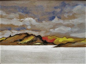 Karel van Seben - Verstild omstreeks 1970 geschilderd olieverf "landschap Noorwegen" kopen? Bied vanaf 29!
