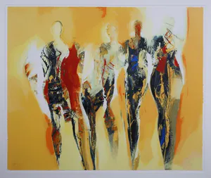 Peter Meijer - Zeefdruk, Oqives - Ingelijst (Groot) Galerieprijs €850 kopen? Bied vanaf 144!