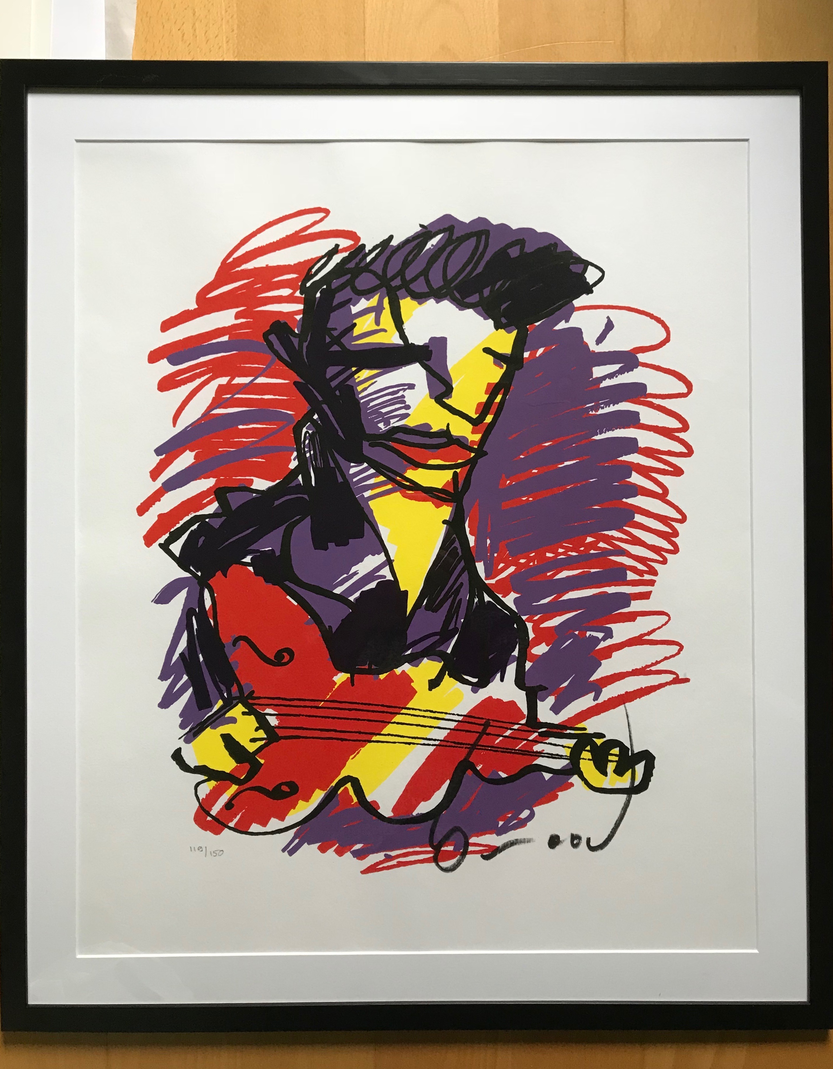 Herman Brood - Elvis - Gesigneerde zeefdruk - 119/150 kopen? Bied vanaf 225!