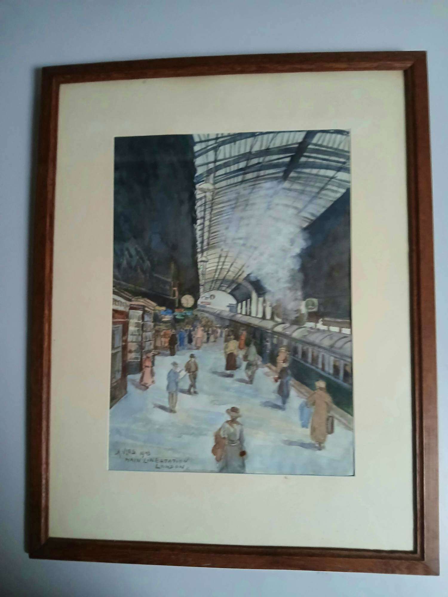 Abraham Vles - Main line station london kopen? Bied vanaf 60!