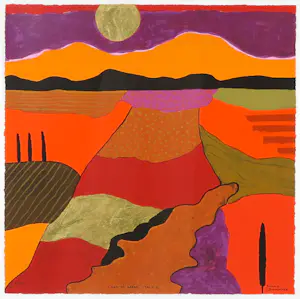 Ronald Boonacker - Zeefdruk, Lago di Garda II - Ingelijst kopen? Bied vanaf 50!