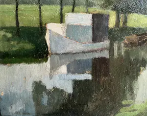 Henri C. Mac-Lean - landschap met sloep kopen? Bied vanaf 40!