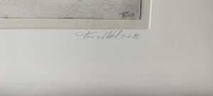 Ton van der Wel - abstract werk kopen? Bied vanaf 65!