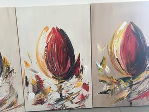 Gena Genadyj - Tulpen “ Drie Luik “ kopen? Bied vanaf 180!