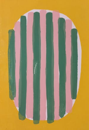 Adine Engelman - Abstracte compositie, monotype (unica) kopen? Bied vanaf 65!