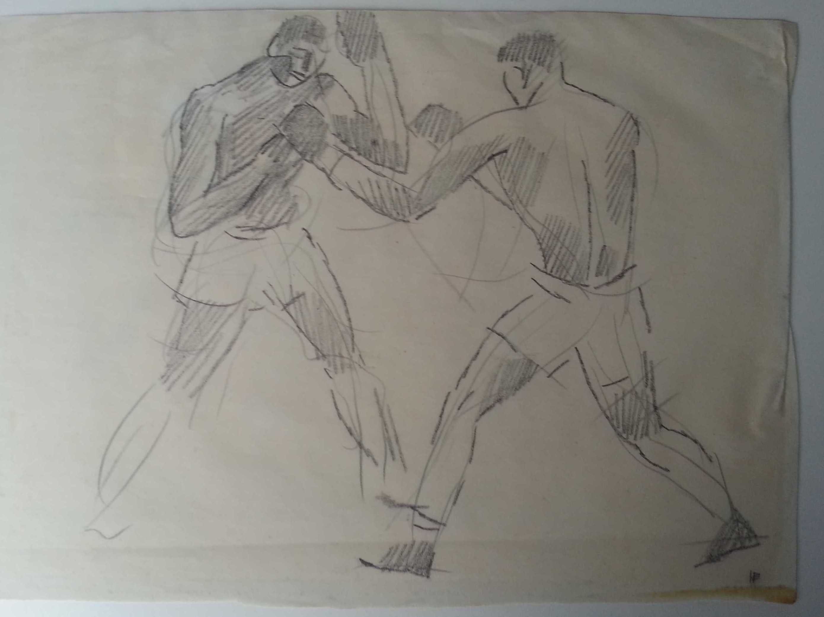 Herman Bieling - 7x Schetsen op papier kopen? Bied vanaf 1!