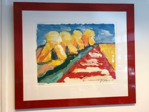 Jan Cremer - Korenschoven rood kopen? Bied vanaf 125!