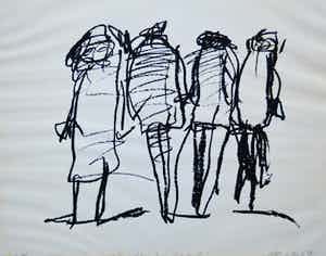 Leo de Jong - 'People' verkocht voor € 25!