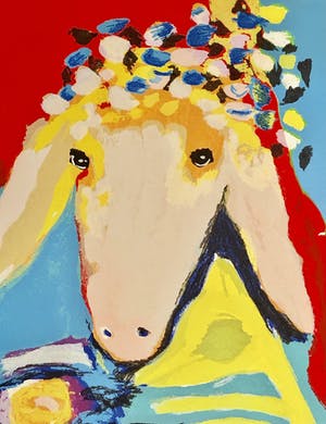 Menashe Kadishman - Sheep kopen? Bied vanaf 100!