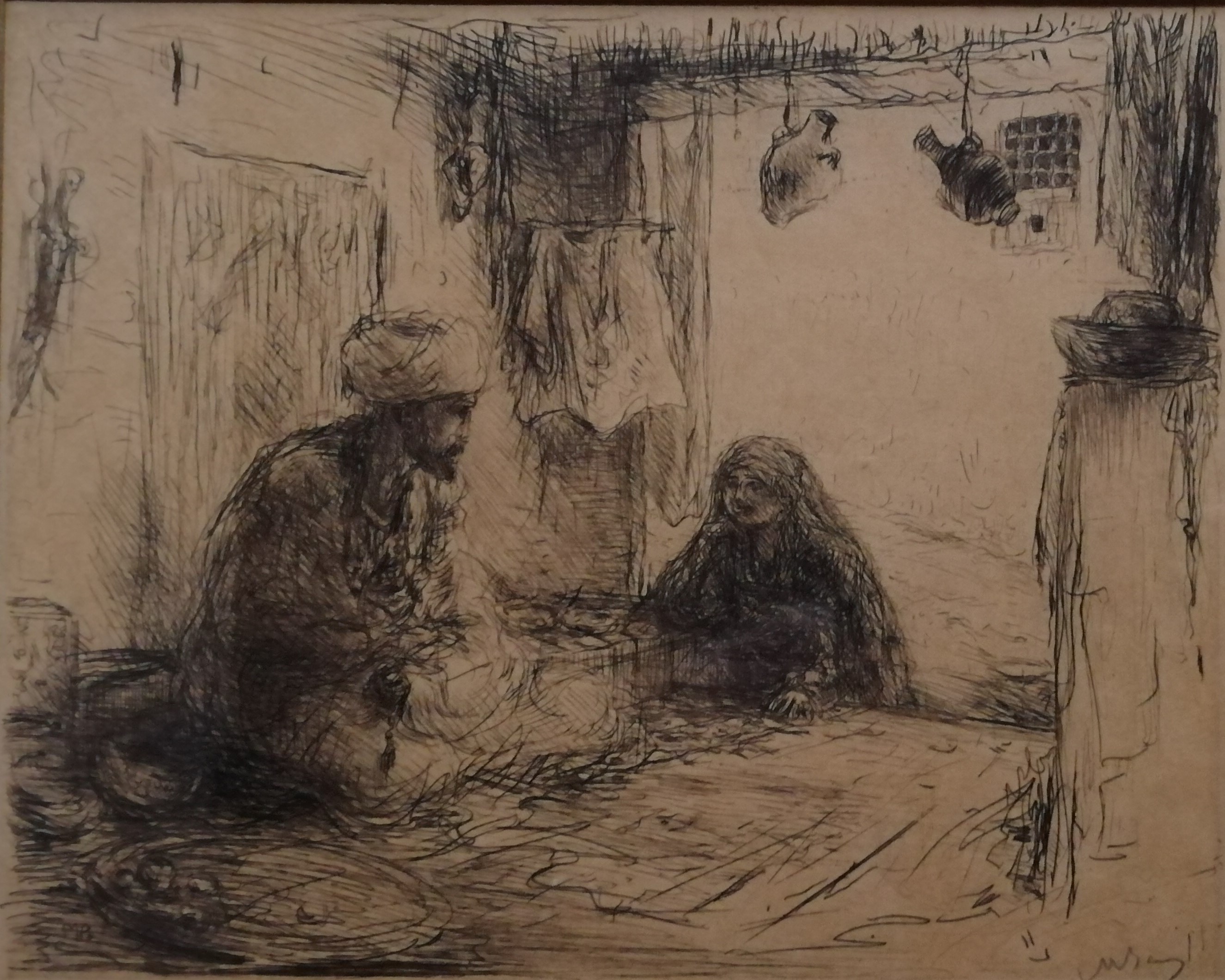 Marius Bauer - Een oostersch winkeltje verkocht voor € 75!