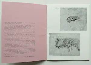 Grafisch Gezelschap de Luis - 2x catalogus met afbeeldingen van o.a. Peter Vos en Charles Donker kopen? Bied vanaf 20!