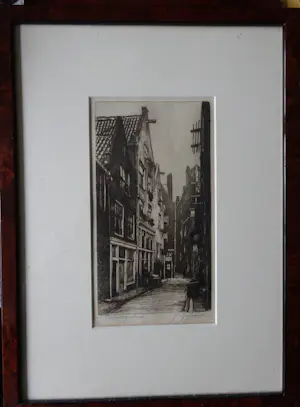 Johannes Josseaud - St Pietersteeg Amsterdam 1927 kopen? Bied vanaf 75!