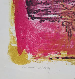 Wim Motz - Compositie, litho kopen? Bied vanaf 30!