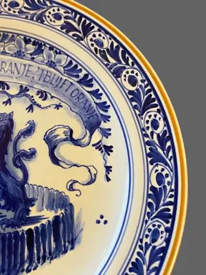 Porceleyne Fles - herdenkingsbord geboorte prinses Beatrix kaufen? Bieten Sie von 55!