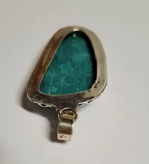 Nieuwe zilveren hanger met topaas turquoise kopen? Bied vanaf 65!