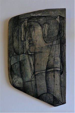 Frits van Eeden - Figuren, olieverf op paneel kopen? Bied vanaf 350!