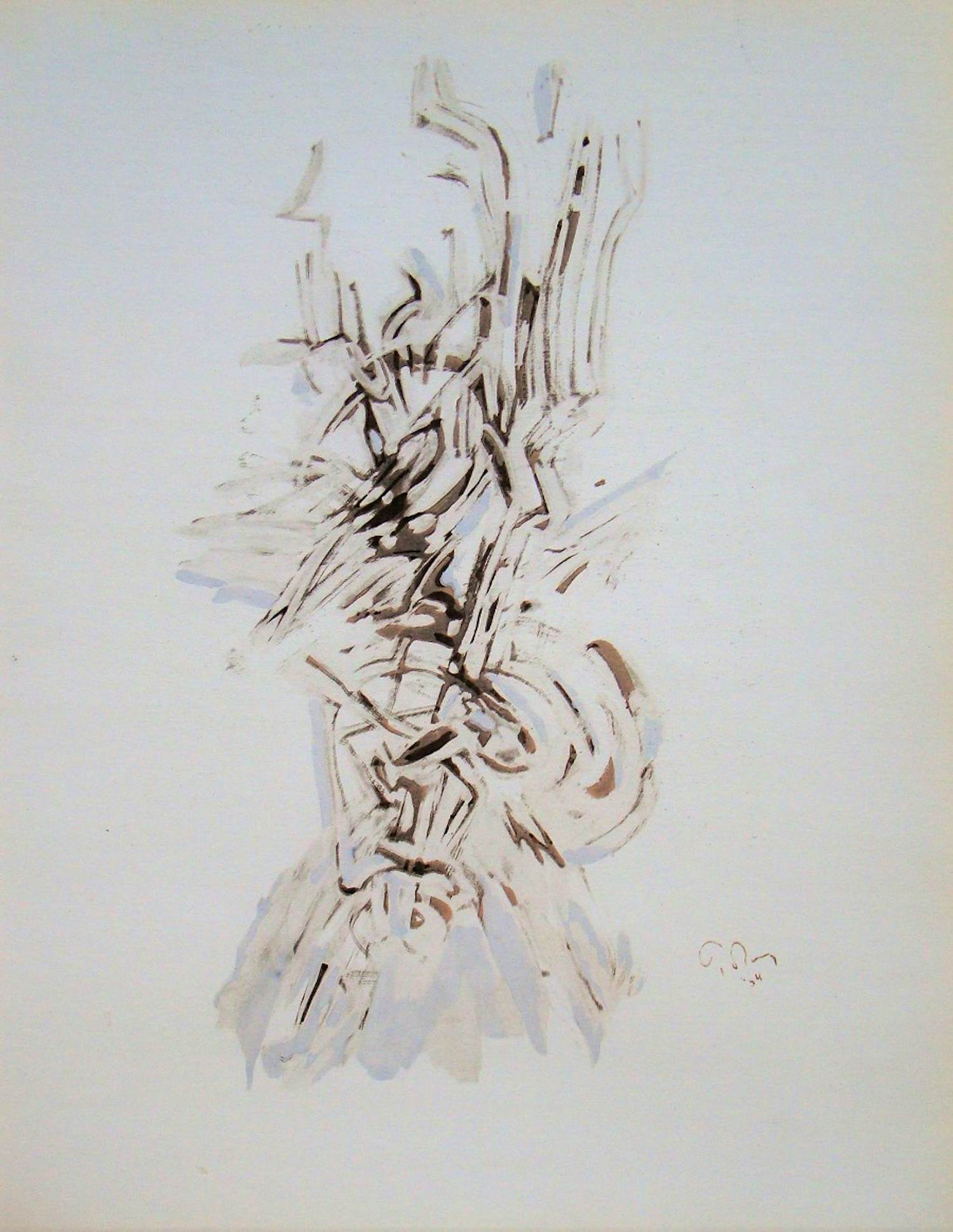 Mark Tobey - Abstracte compositie - 1959 - Lithografie - Jacomet - Gesigneerd en gedateerd kopen? Bied vanaf 100!