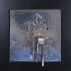 Monique Muylaert - Wandobject / Keramiek, Landschap (II) kopen? Bied vanaf 250!