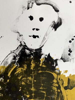 Jef Diederen - kleurenlitho - zonder titel - 1993 kopen? Bied vanaf 75!