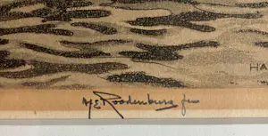 Hendrikus Roodenburg - Aquatint - Haarlem - Handgesigneerd en genummerd - 1941 kopen? Bied vanaf 70!