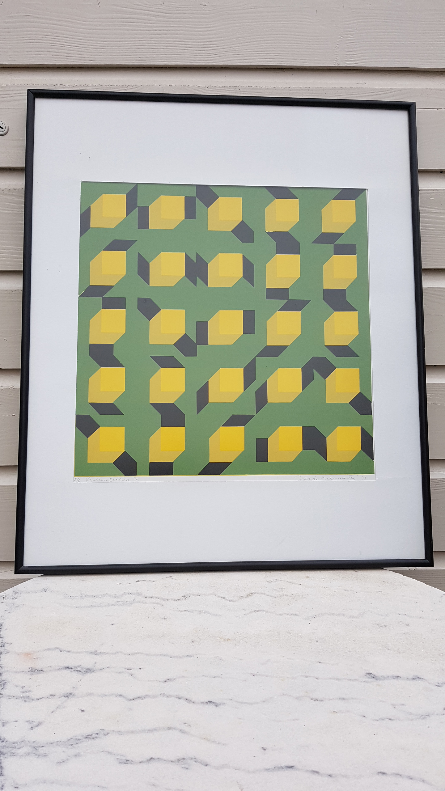 Marisa Onderwater - Mathematische vlakverdeling "Citroentjes" kopen? Bied vanaf 200!