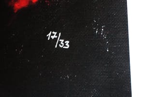 Armando - Grote giclee op linnen: Das Rad - 2013 - oplage: 33 kopen? Bied vanaf 275!