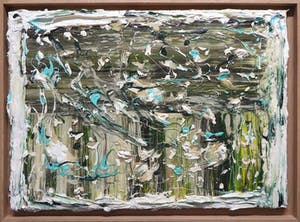 Koen Delaere - Acryl en alkyd op doek, Compositie zonder titel - Ingelijst kopen? Bied vanaf 3000!