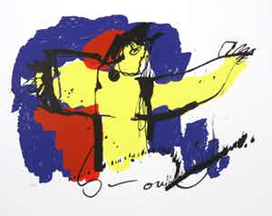 Herman Brood - Zeefdruk, Brasil God verkocht voor € 80!