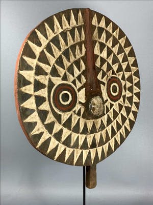 Mossi - Tribal Used African Mossi sun mask - Burkina Faso. kopen? Bied vanaf 65!