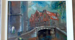 Jan Kelderman - Stadsgezicht Delft kopen? Bied vanaf 10!