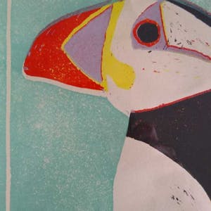 Niet of onleesbaar gesigneerd - Puffin/ Papagaaiduiker kopen? Bied vanaf 10!