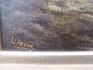 Willem Kroon - Hollands Polderlandschap kopen? Bied vanaf 60!