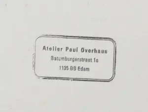 Paul Overhaus - Houtsnede, Zeegezicht kopen? Bied vanaf 1!