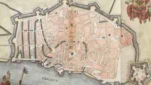 Jacobus Harrewijn - Antwerpen Oude Gravure Plattegrond 1700 kopen? Bied vanaf 35!