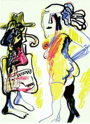 Anton Martineau - onbekende titel verkocht voor € 40!