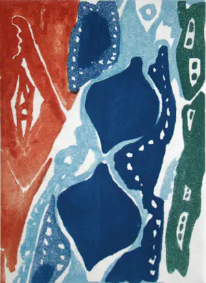 Ernst Wilhelm Nay - Compositie - 1965 - Aquatint ets - Gesigneerd en gedateerd kopen? Bied vanaf 250!