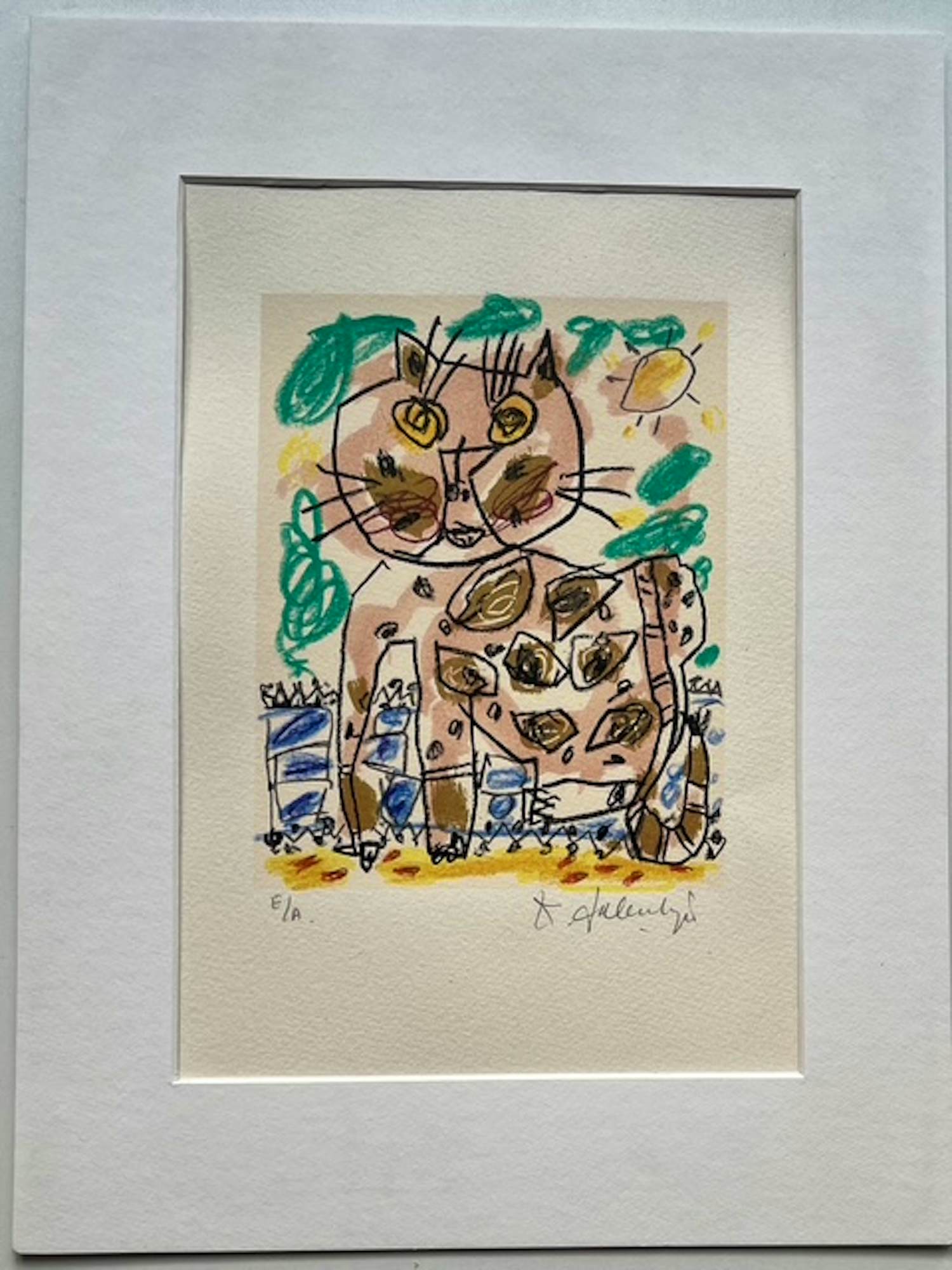 Kees Salentijn - Zeefdruk op geschept papier kopen? Bied vanaf 50!