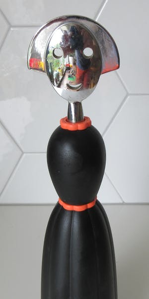 Alessandro Mendini - Zwarte - oud roze pepermolen 'Anna G' uitvoering Alessi kopen? Bied vanaf 23!