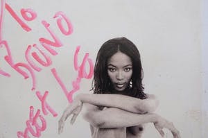 Curiosa - Bruno Bisang - Original Exposition Poster - Model Naomi Campbell kopen? Bied vanaf 50!