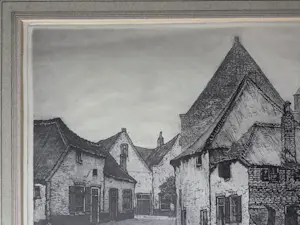 Anton Heyboer - Noordwijk. Straatje. kopen? Bied vanaf 349!