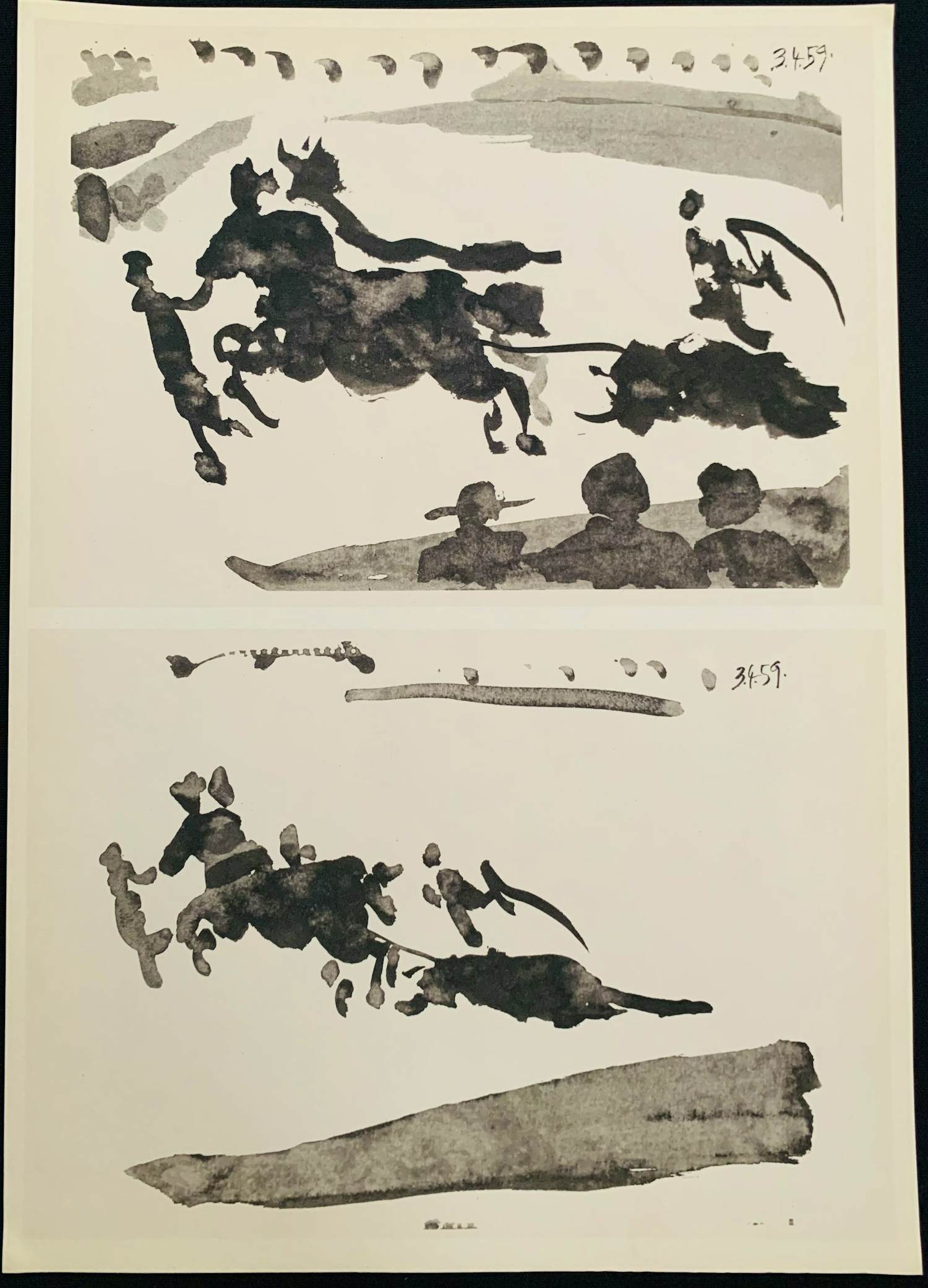Pablo Picasso - “Toros y Toreros, Bullfighters". kaufen? Bieten Sie von 40!