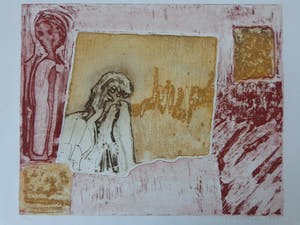 Jan Montyn - ABSTRACTIE / KLEURETS / 50x65cm / SIG / 1994 kopen? Bied vanaf 70!
