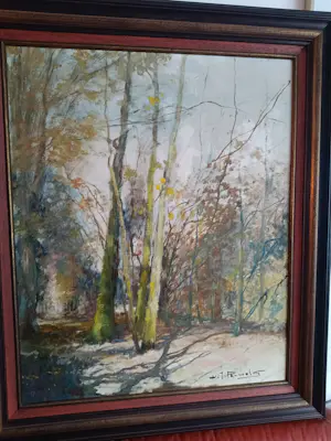 Buy Henri Joseph Pauwels - Bomen in de herfst? Bid from 40!