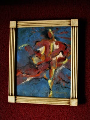 Niet of onleesbaar gesigneerd - Russisch ? expressionistisch olieverf "de Ballerina" gesigneerd Shukaev kopen? Bied vanaf 10!