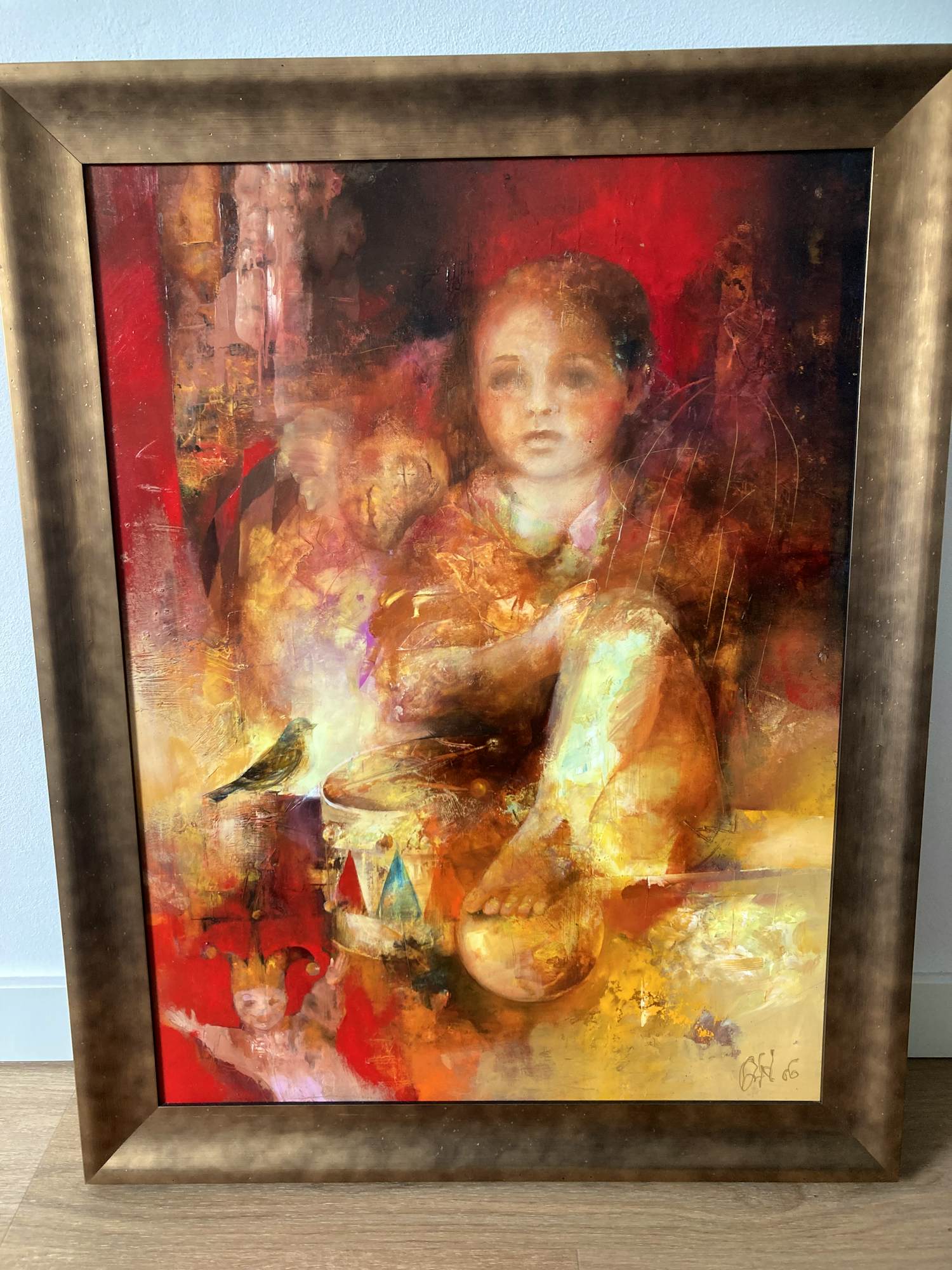 Buy Viktoria Chaloupkova - Kind met speelgoed? Bid from 400!