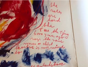 Anton Heyboer - Kip met tekst kopen? Bied vanaf 325!