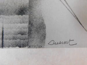 Gislain Dussart - Composition with Rose kopen? Bied vanaf 10!