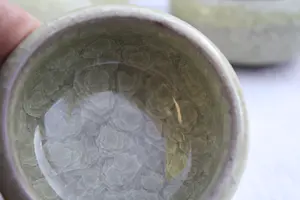 Niet of onleesbaar gesigneerd - Fraaie Celadon Zeegroene Chinese Thee Set (20e eeuw) kopen? Bied vanaf 1!