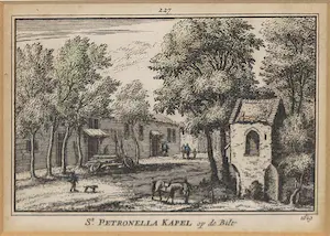 Abraham Rademaker - Ingekleurde kopergravure, De Bilt kopen? Bied vanaf 1!