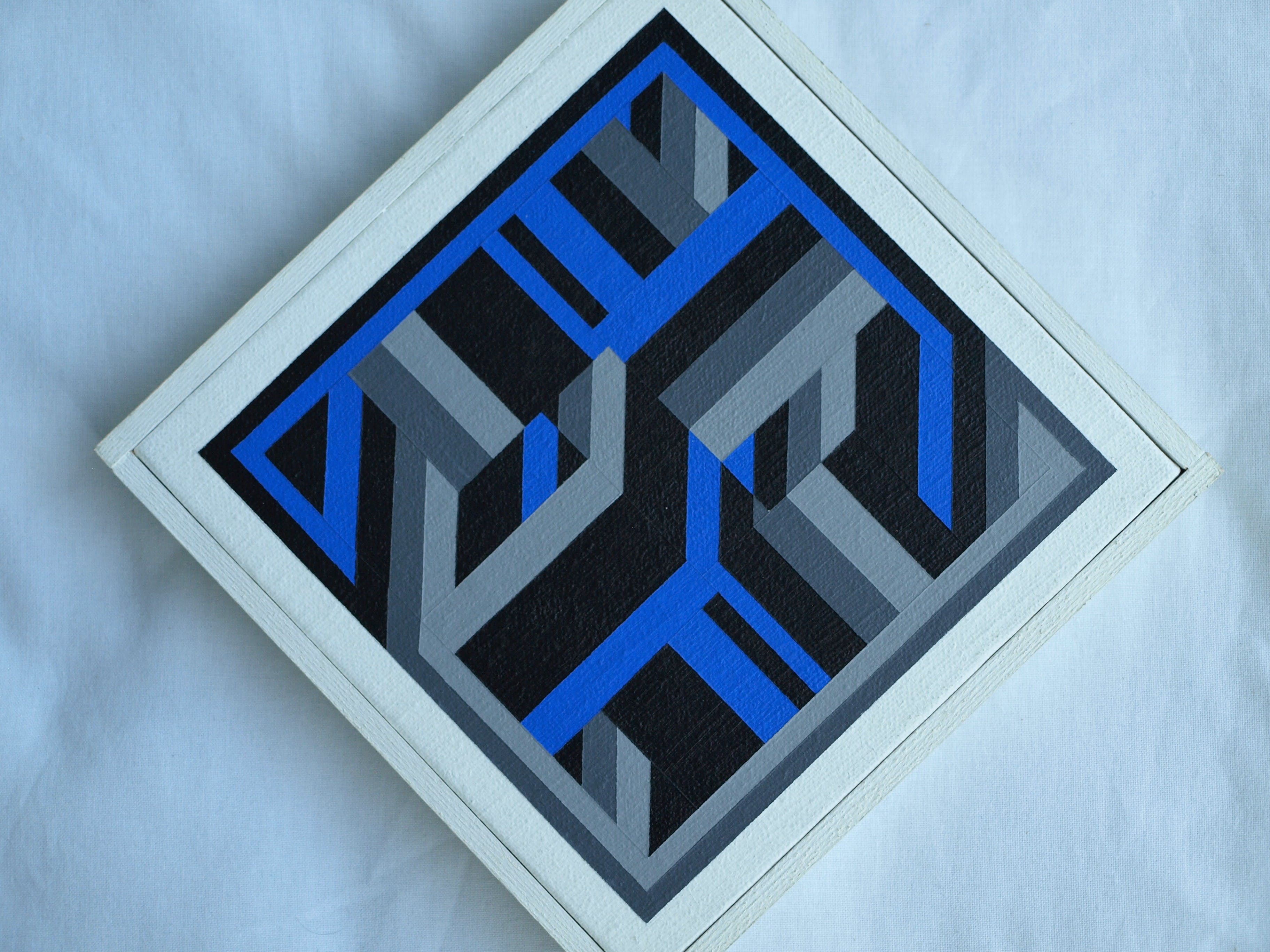 Nigel Kent - Acrylverf op doek – #82 - Ingelijst - 1992 kopen? Bied vanaf 1!